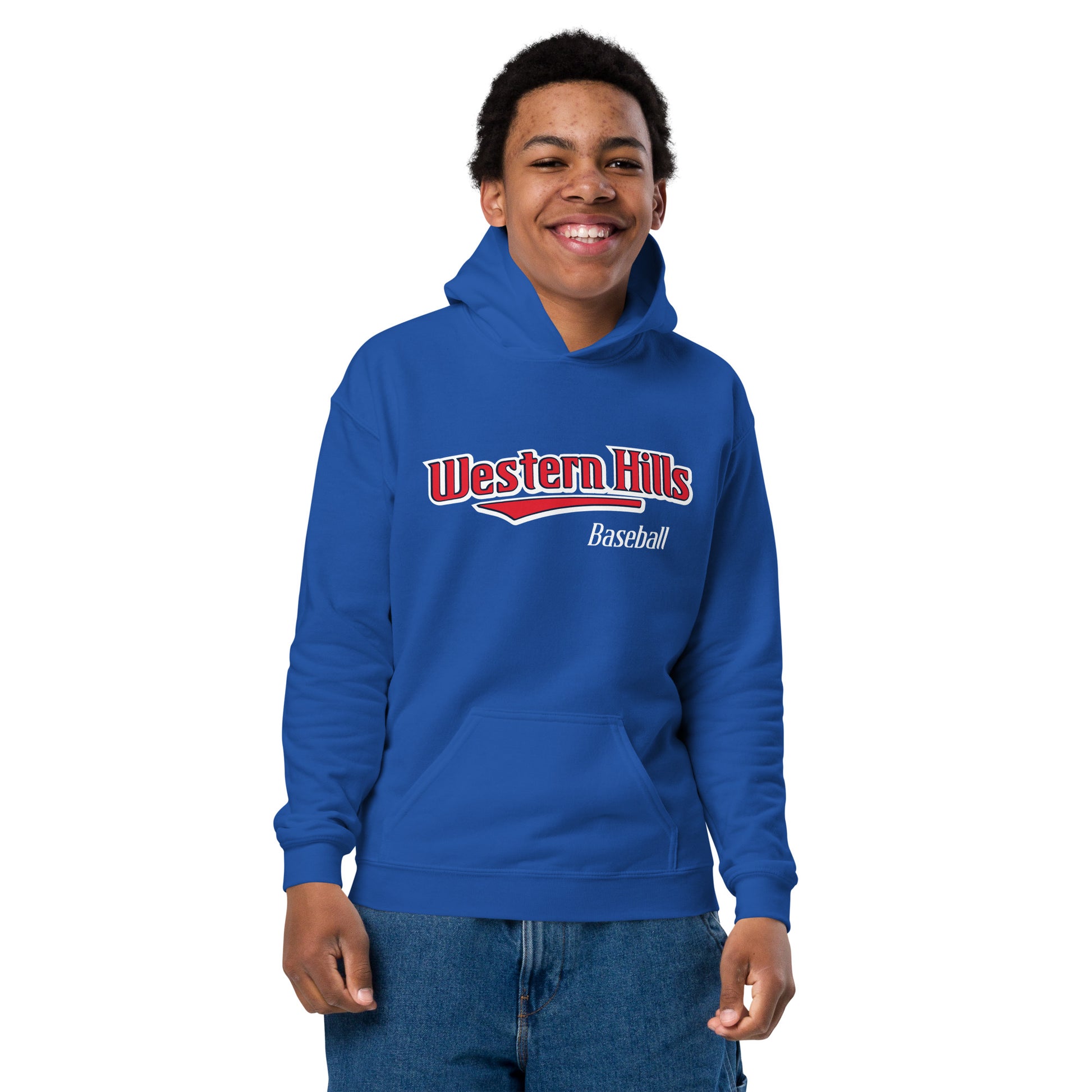 WHLL Youth heavy blend hoodie Bat Club USA