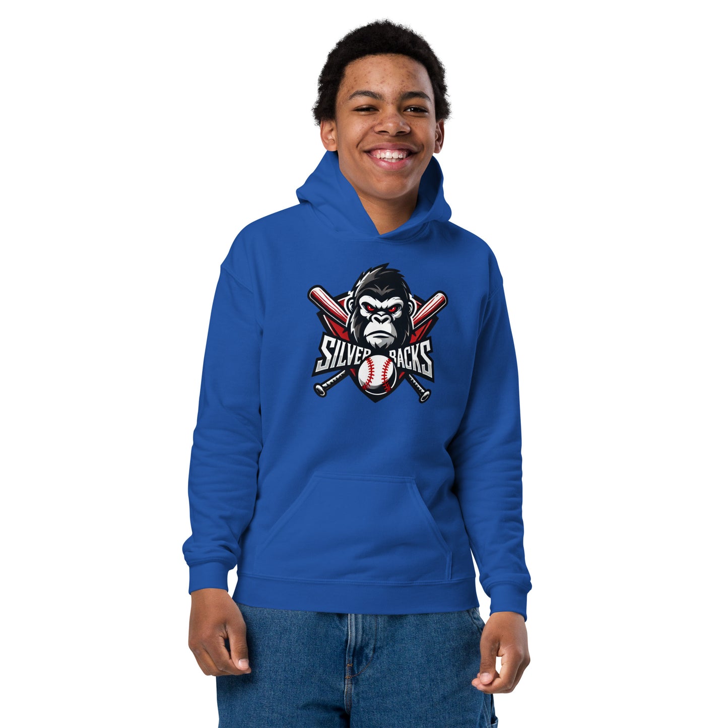 Silverbacks Baseball Youth heavy blend hoodie