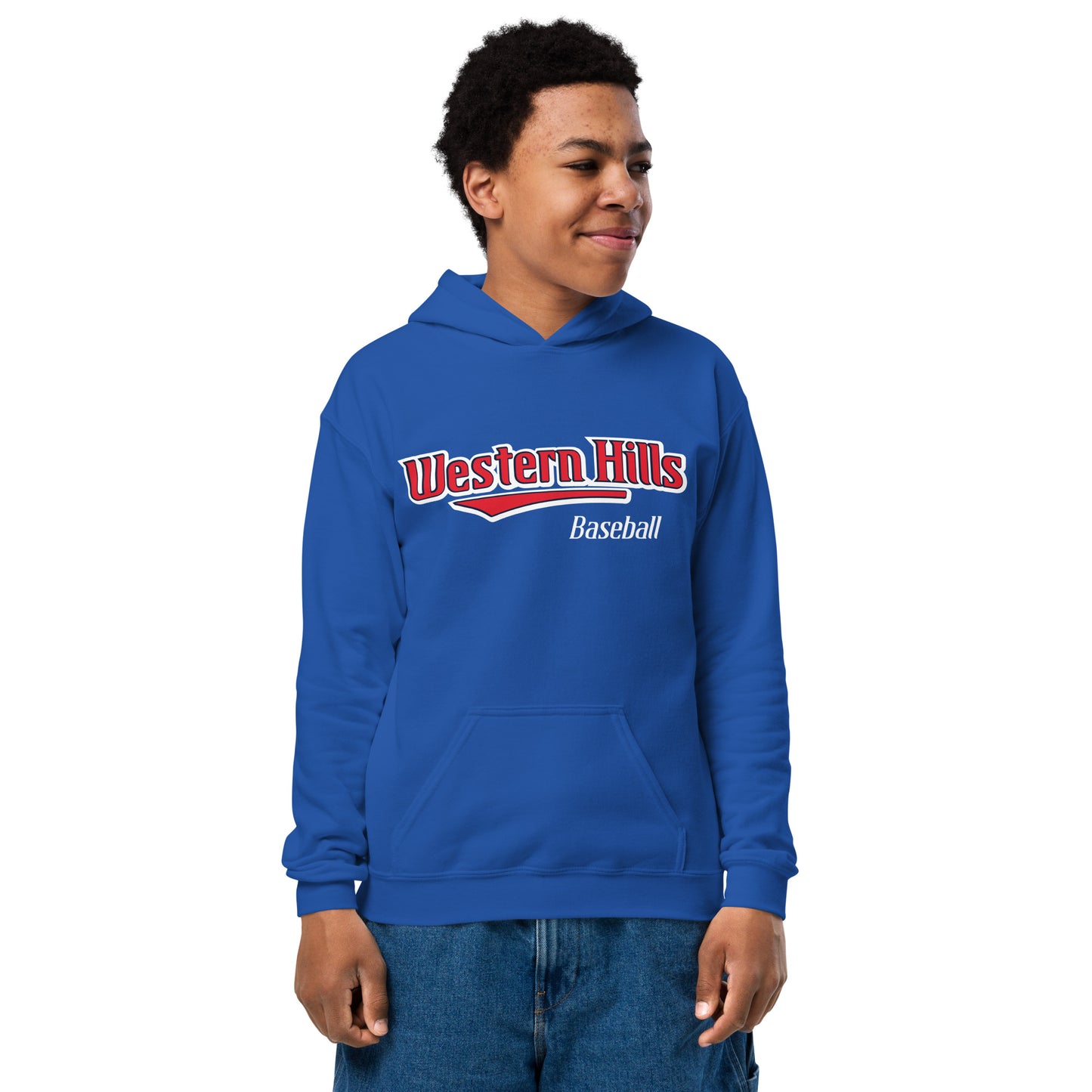 WHLL Youth heavy blend hoodie Bat Club USA