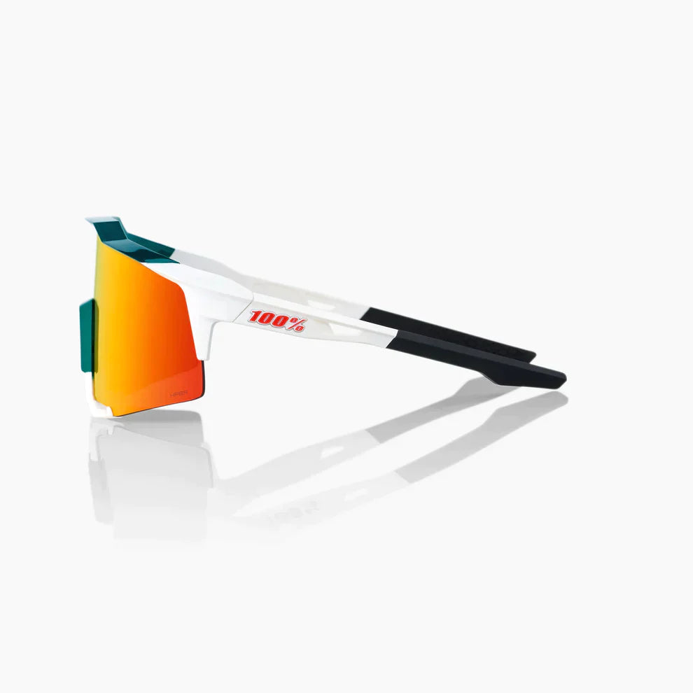 BORA - hansgrohe Gloss Metallic / Matte White HiPER® Red Multilayer Mirror Lens- Team Store Bat Club USA